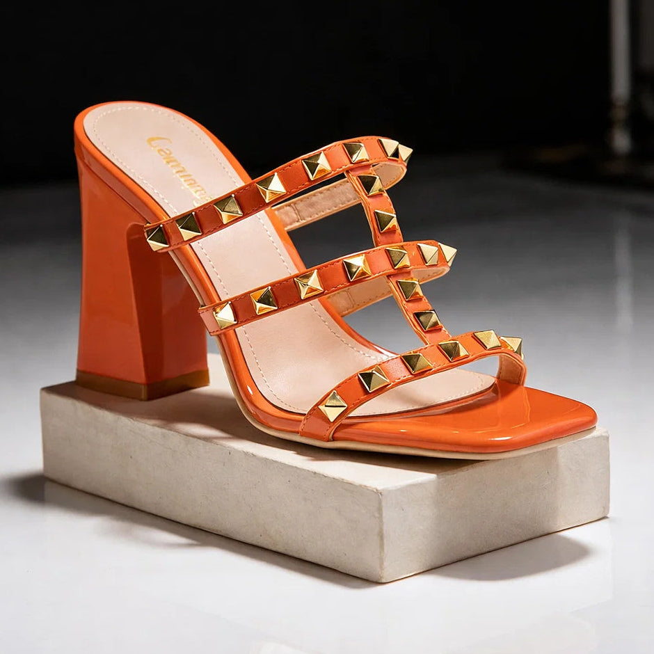 Marcella | Aster Block Heels