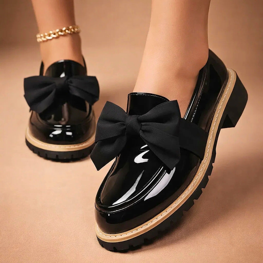 Vivienne | Bow Loafers