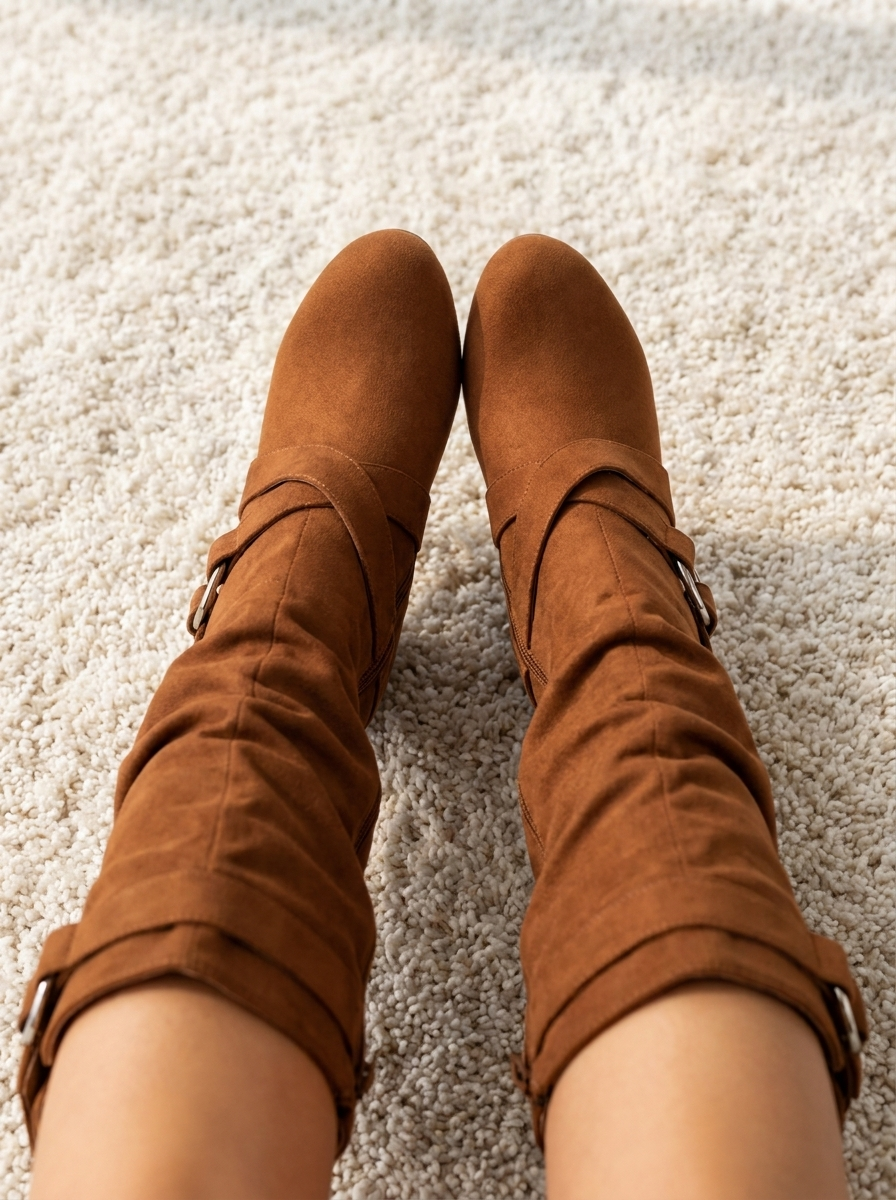 Brielle | Buckled Stiletto Boots