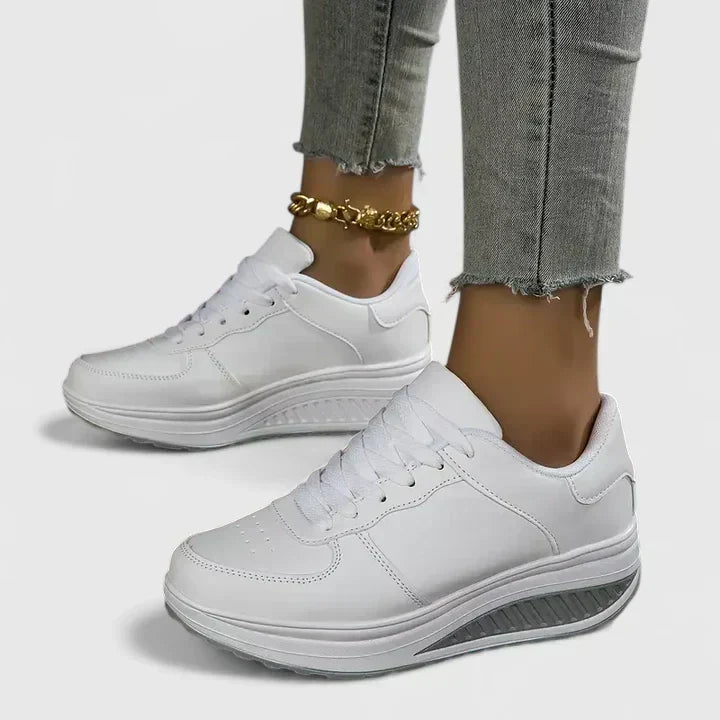 Natalia | Light Wedge Sneakers