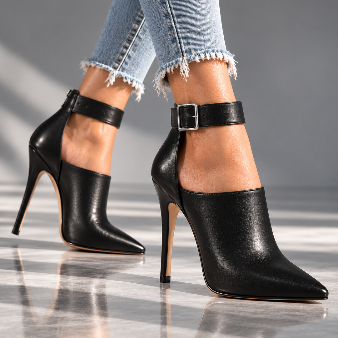 Elaina | High-Vamp Stiletto Heels