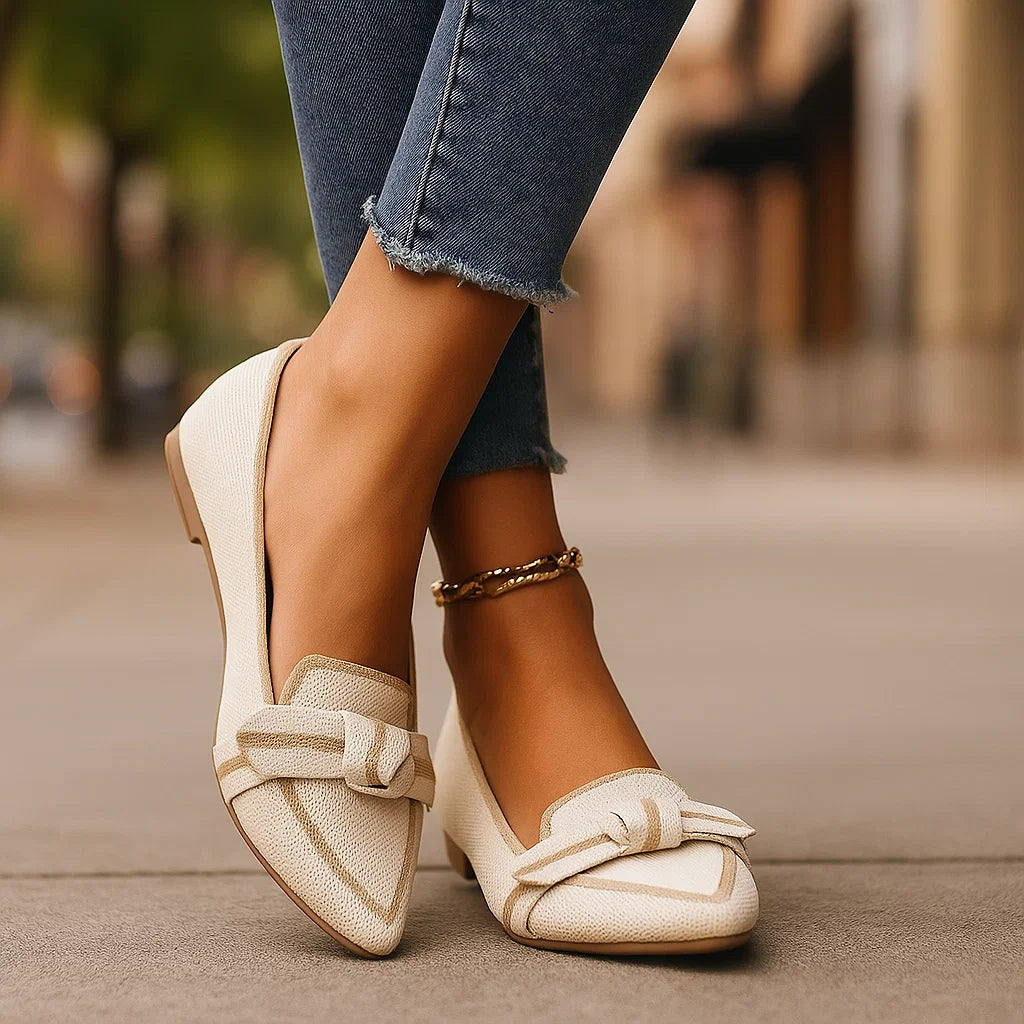 Valentina | Knit Ballet Flats