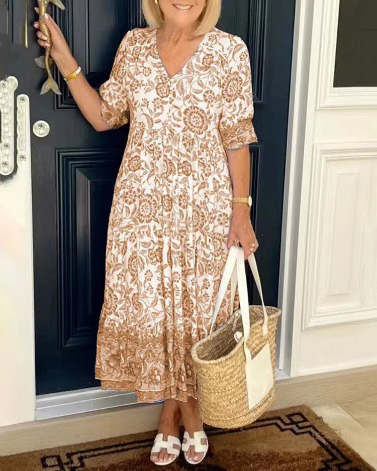 Hannah | Floral Dress in a Full Size Range