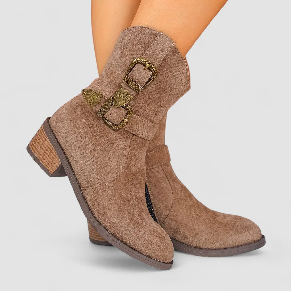 Rosa | Orthopedic Western Ankle Boots