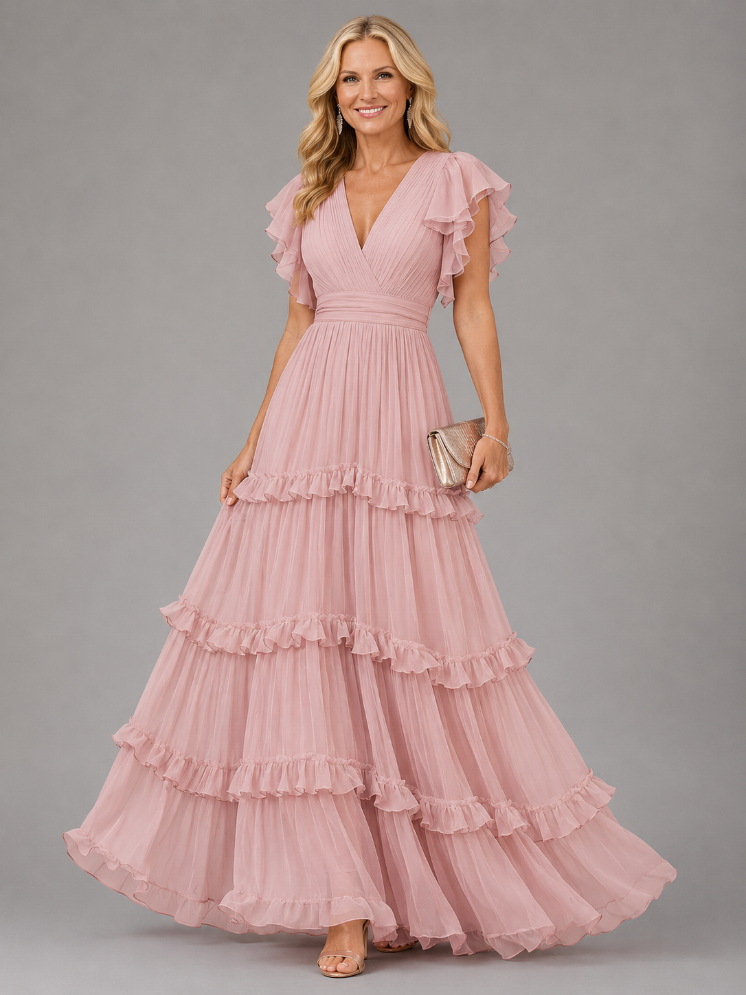 Sabrina | Soft Pink Dress for a Special Day