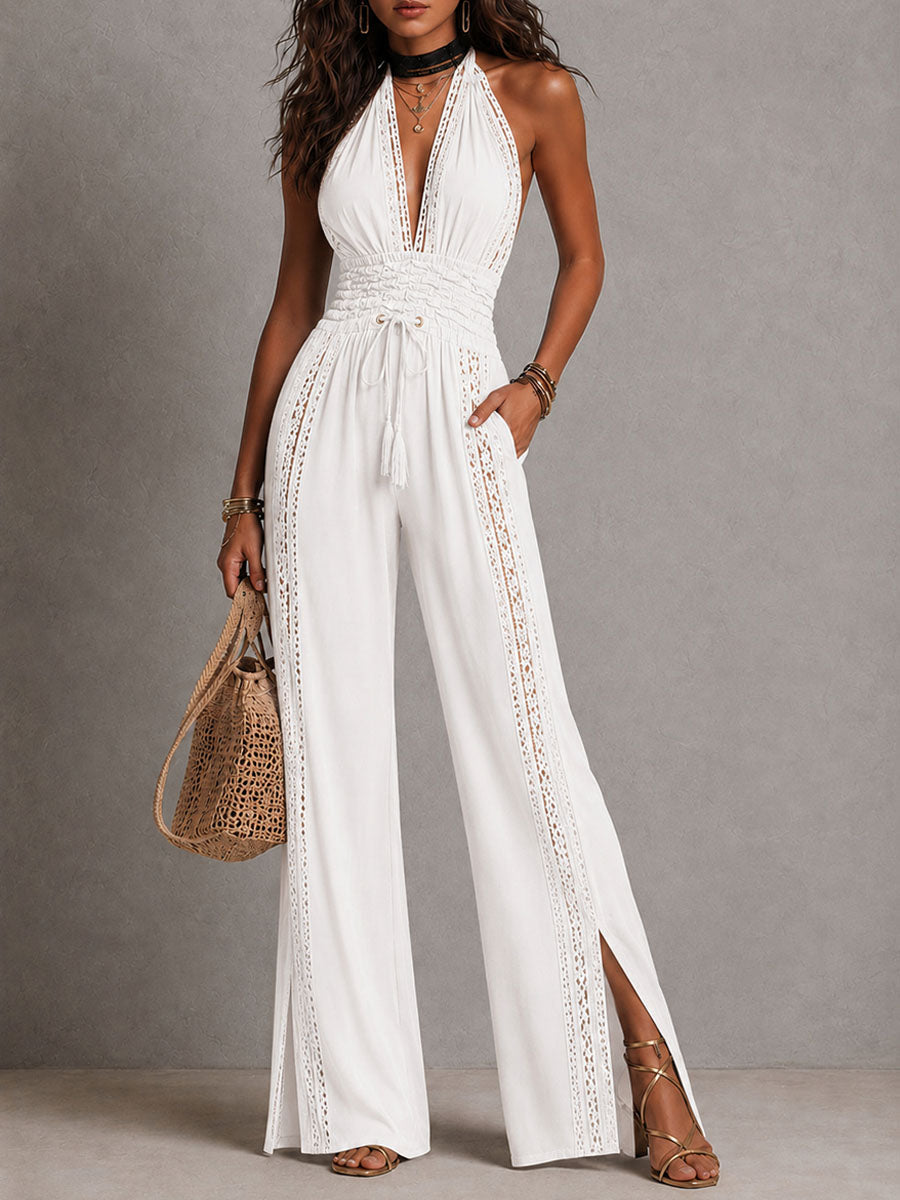 Esther | Lace Jumpsuit