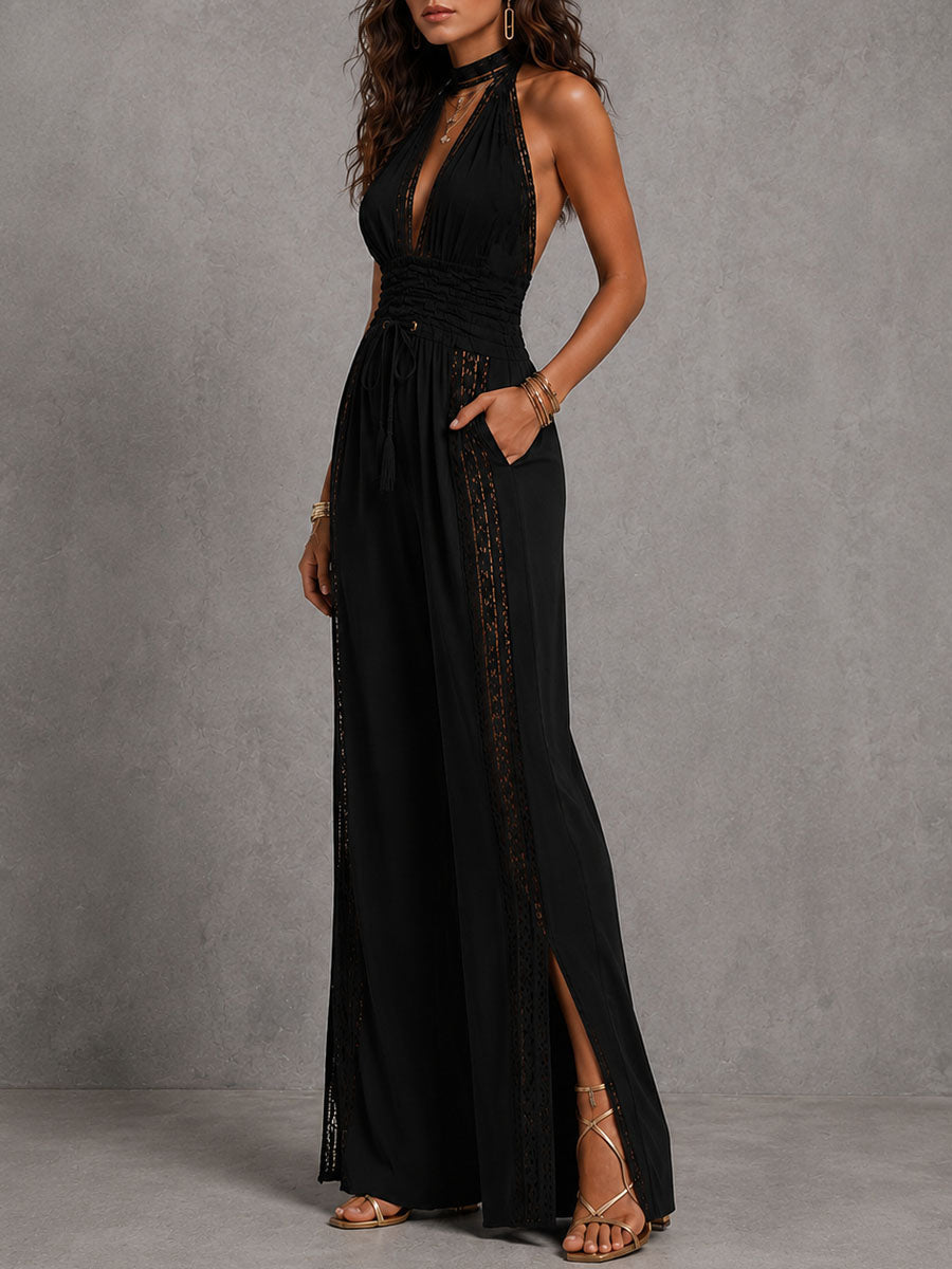Esther | Lace Jumpsuit