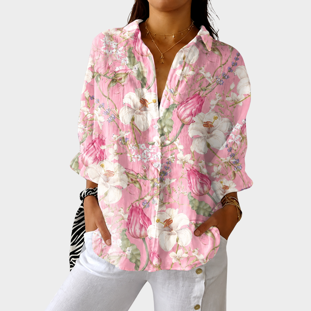 Breezy Printed Blouse