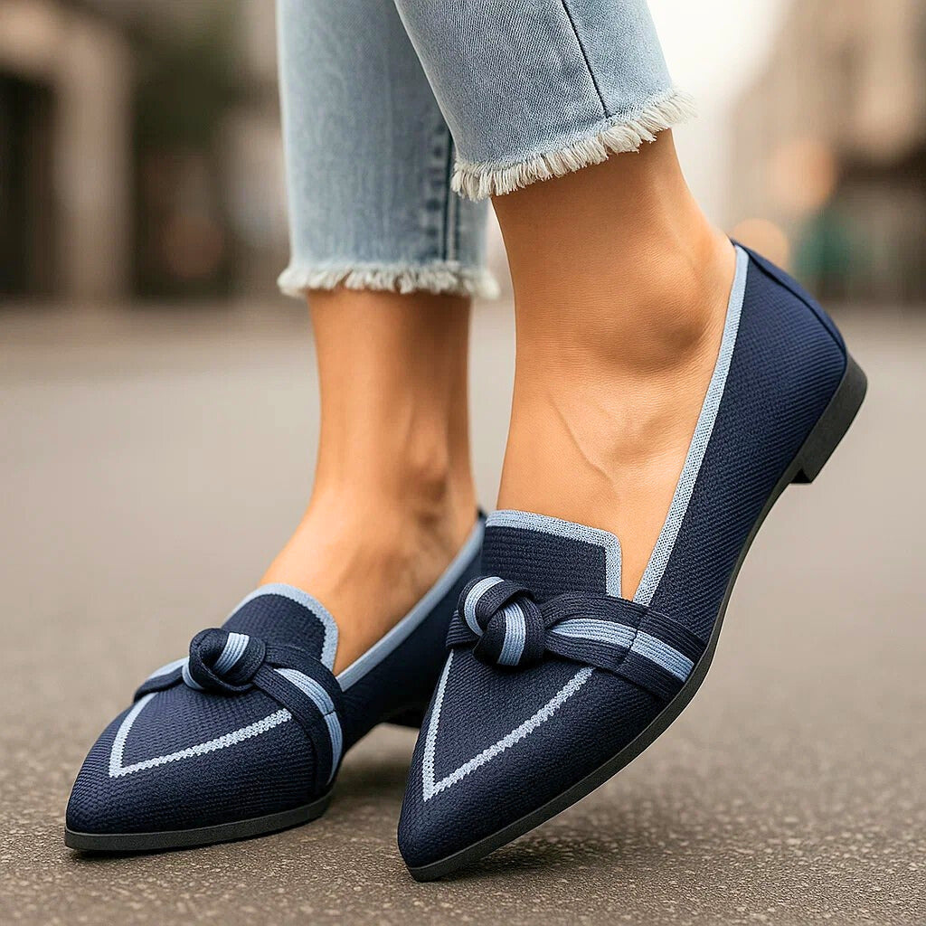 Valentina | Knit Ballet Flats