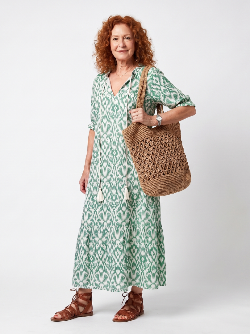 Eve | Green Dress for Summer Get-Togethers