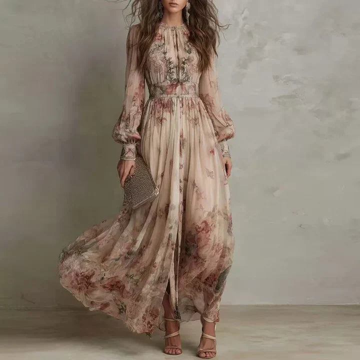 Alice | Long-Sleeve Maxi Dress