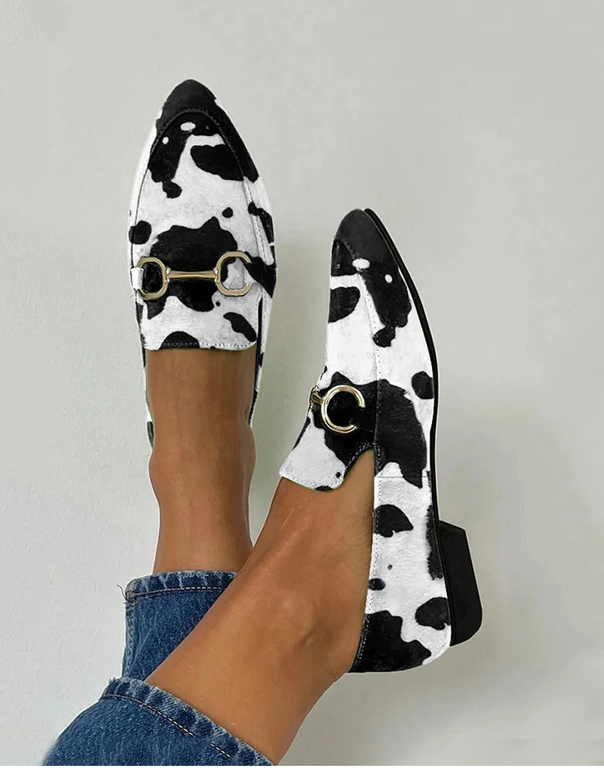 Renee | Loafers with Decorative Buckle