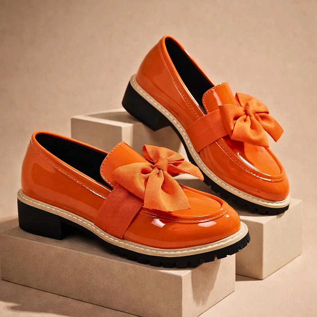 Vivienne | Bow Loafers