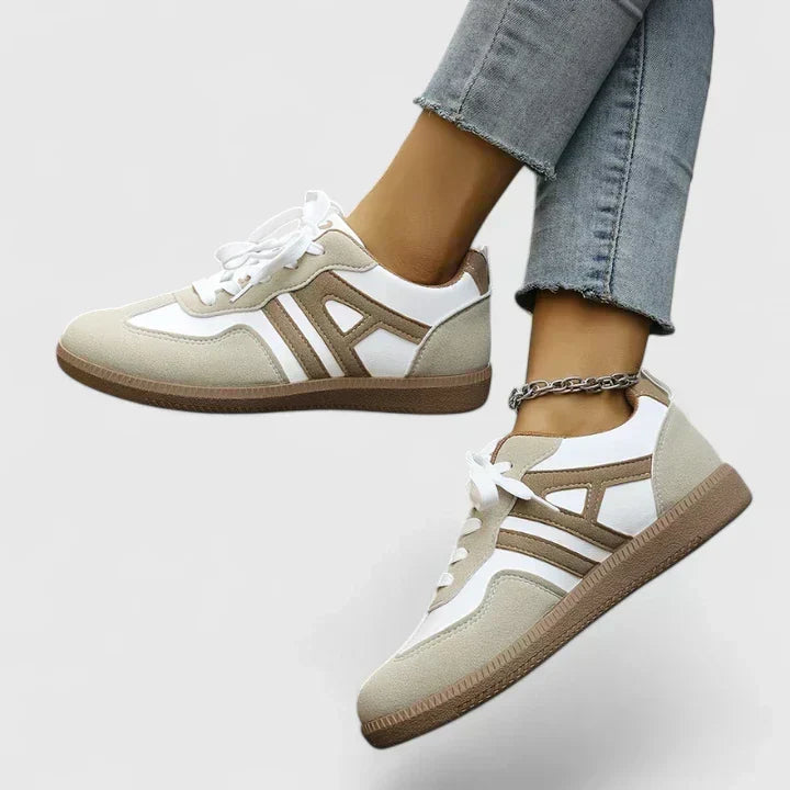 Alina | Khaki Sneakers