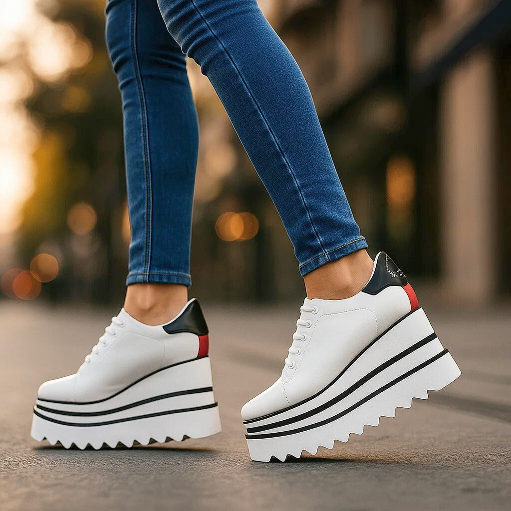 Sylvie | Striped Platforms