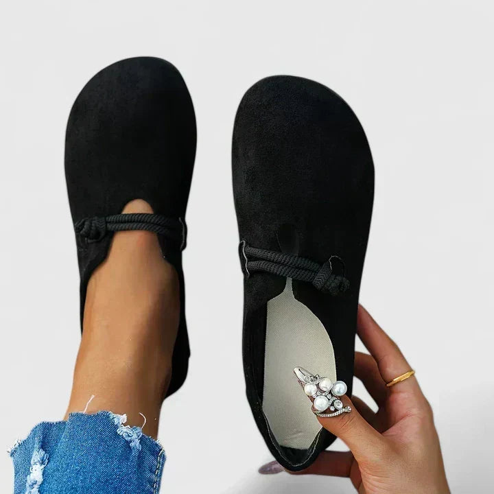 Marion | Loafers in Beige and Black