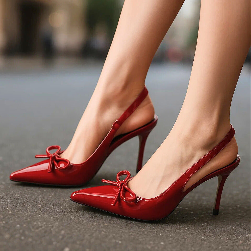 Valentina | Bow Heels