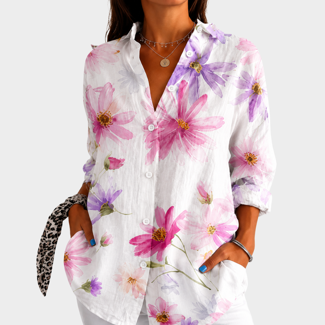 Delicate Floral Blouse