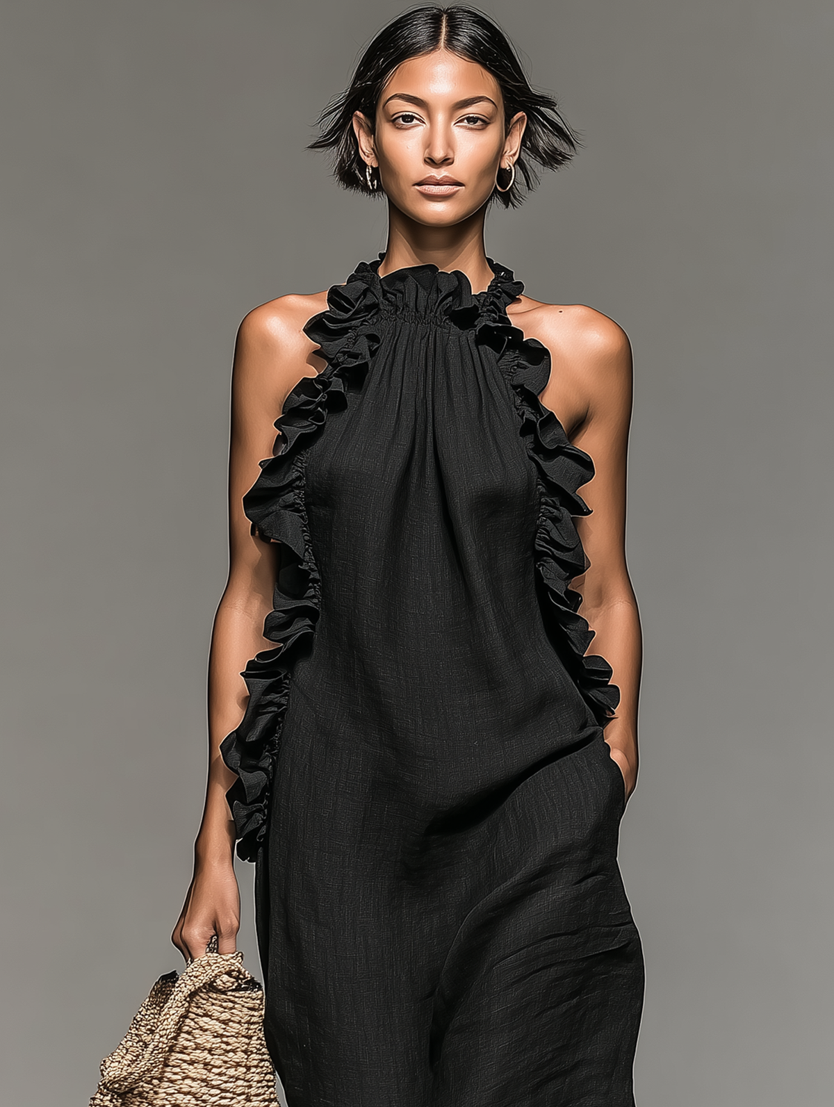 Grace | Ruffled Maxi Dress