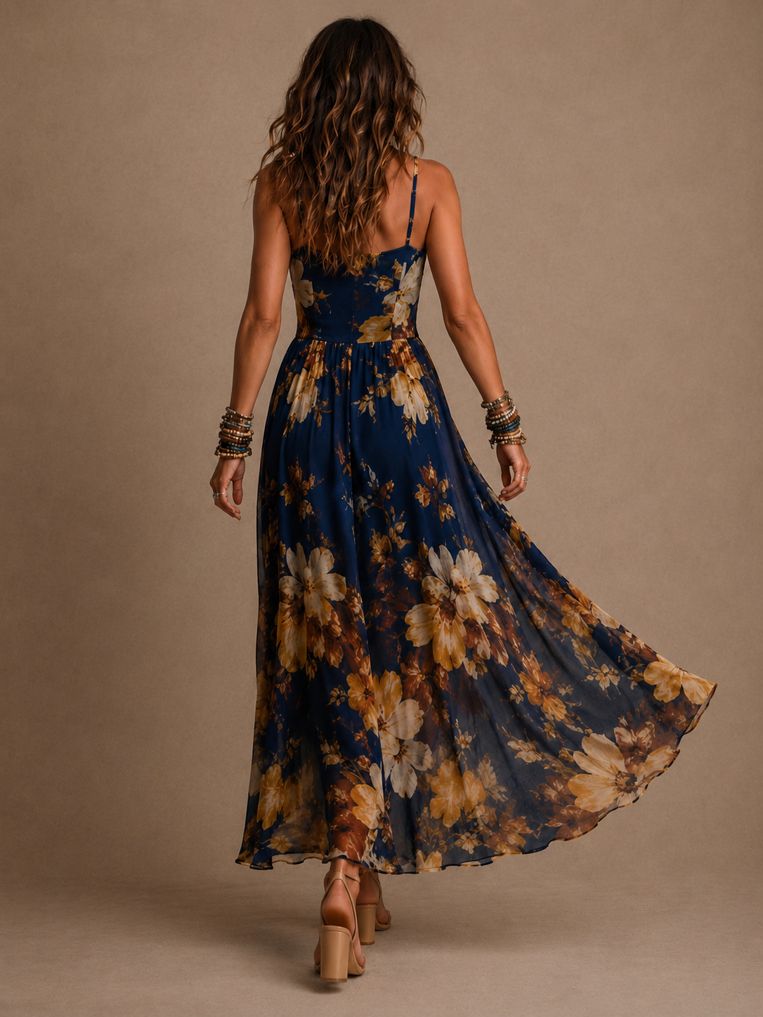 Hyacinth | Strappy Maxi Dress