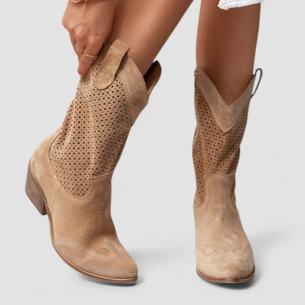 Rachel | Orthopedic Western Ankle Boots