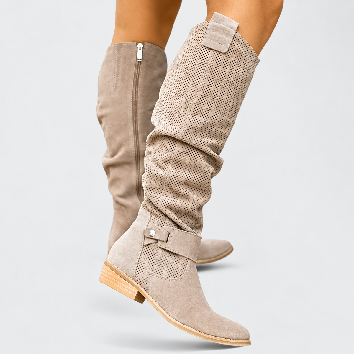 Jade | Comfortable Suede-Look Fall Boots