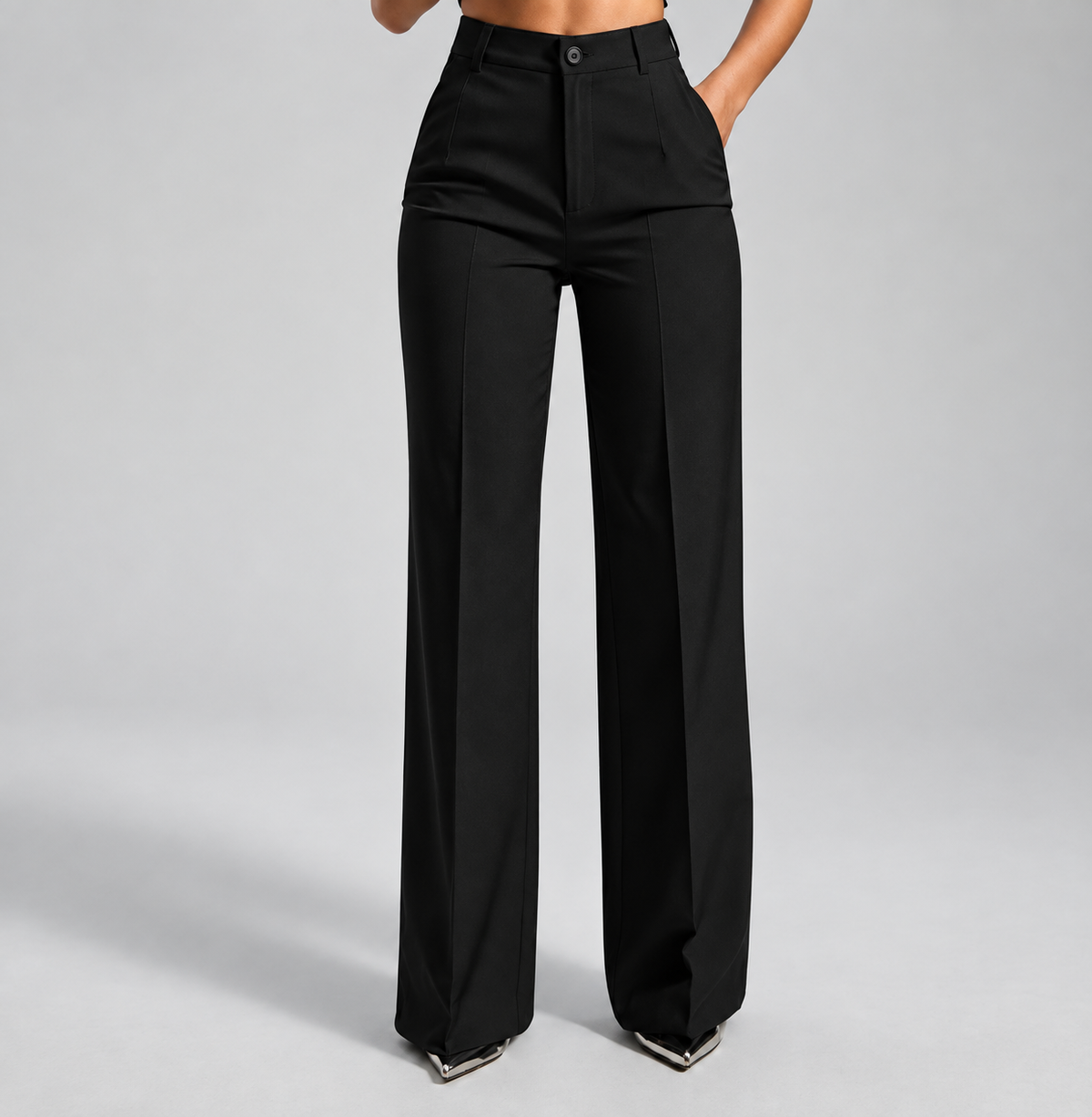 Elegant High-Waisted Pants