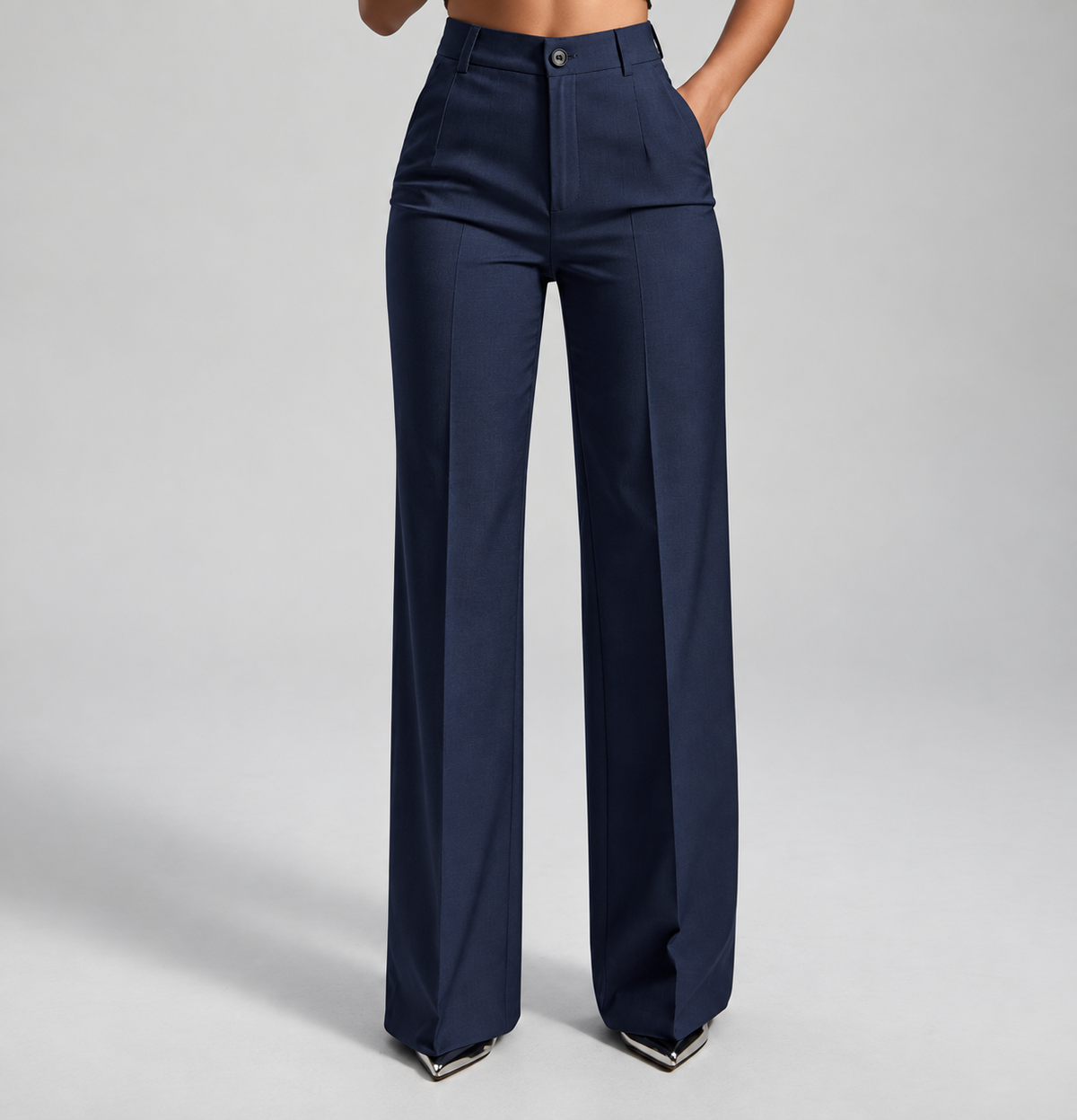 Elegant High-Waisted Pants