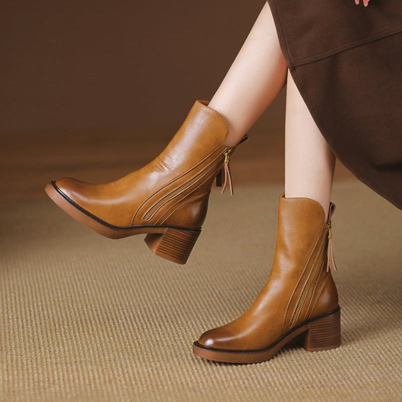 Selene | Heeled Ankle Boots
