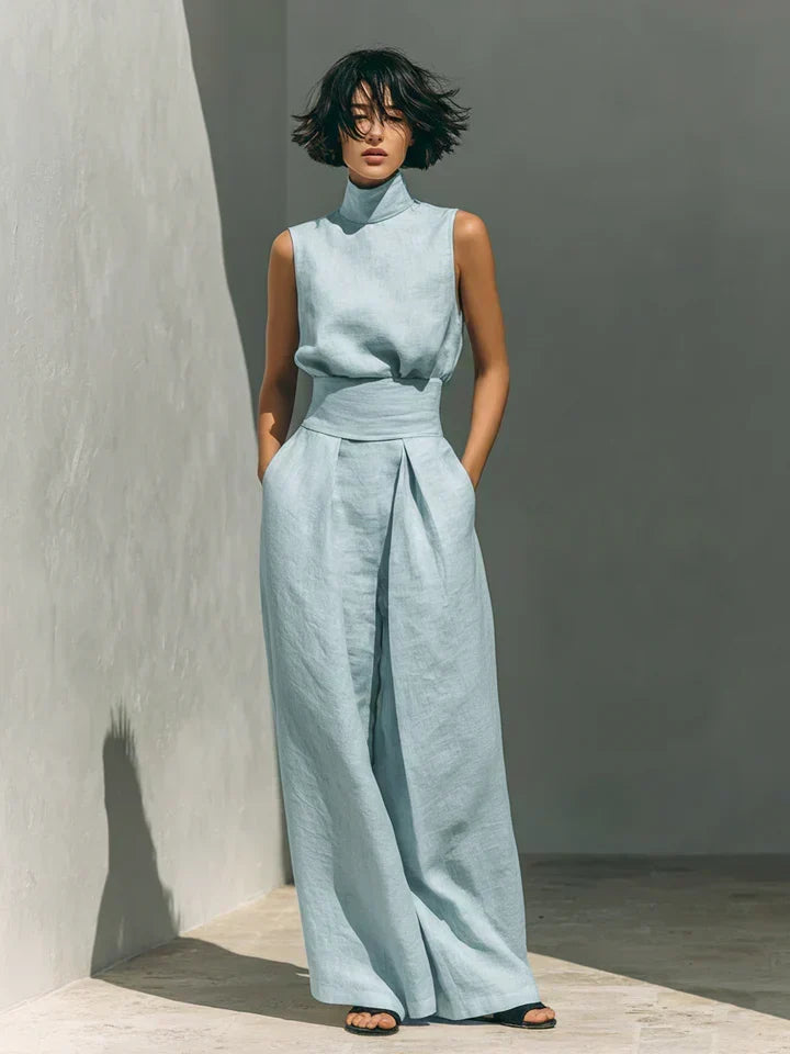 Celia | Wide-Leg Two-Piece Set