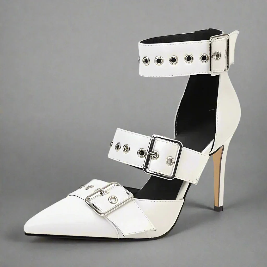 Ravyn | Buckle Strap Stilettos