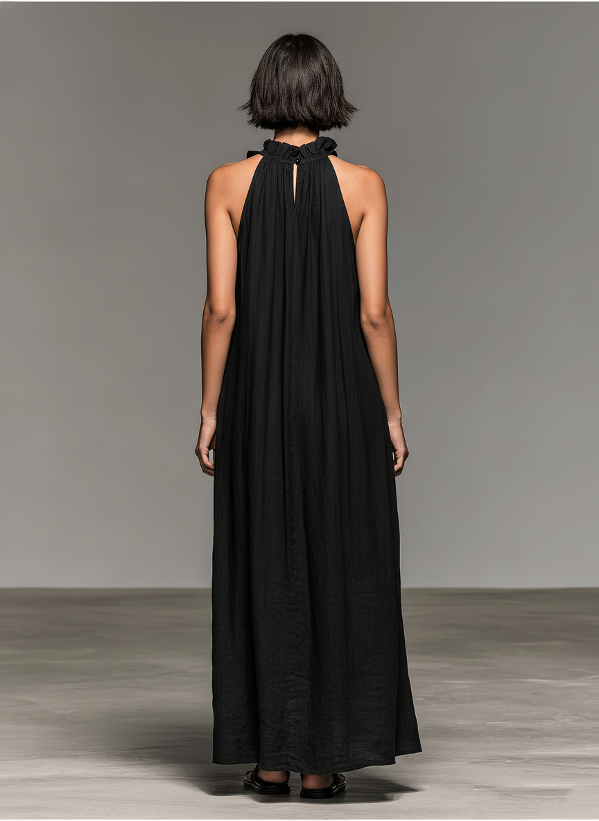 Grace | Ruffled Maxi Dress