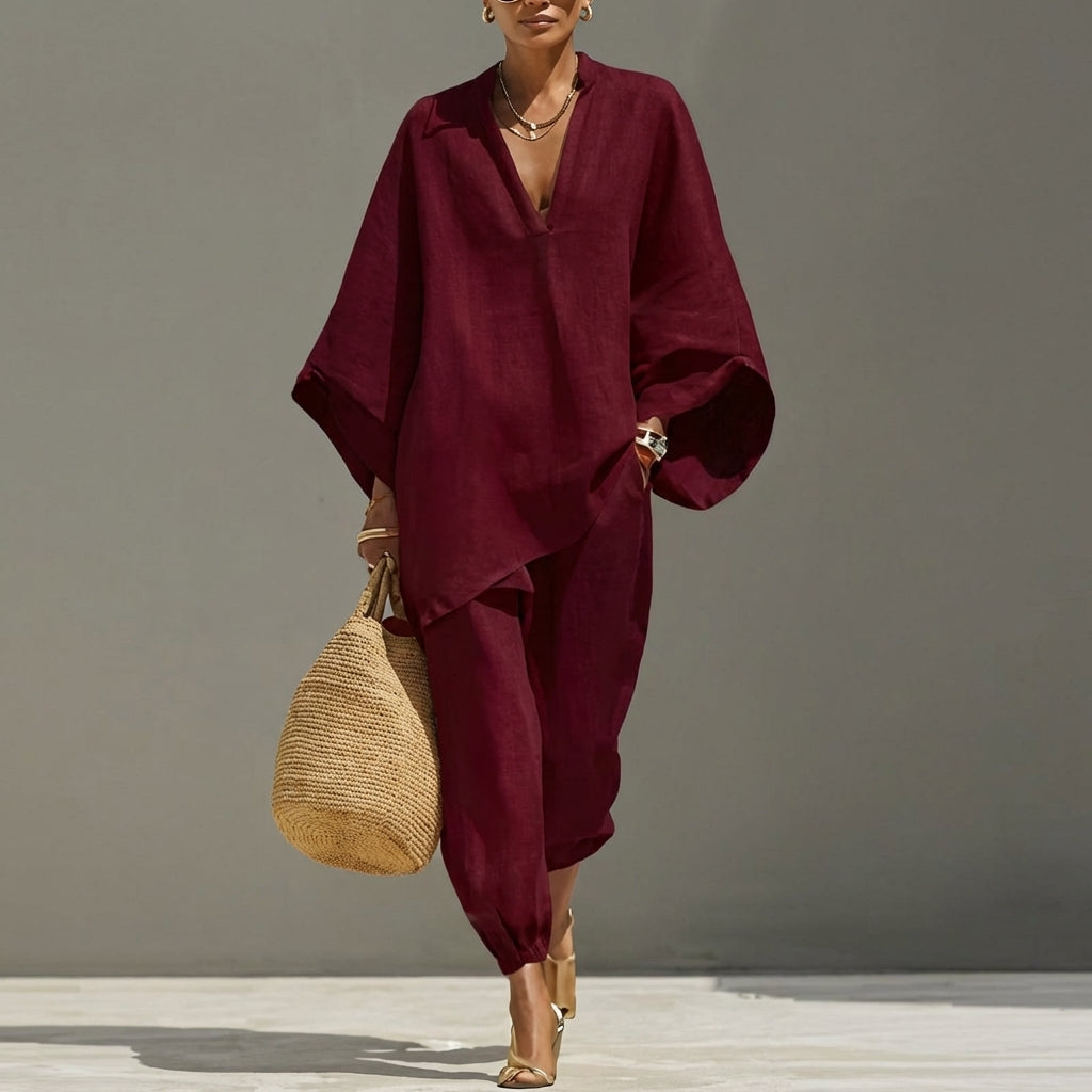 Miriam | Light Two-Piece Summer Set