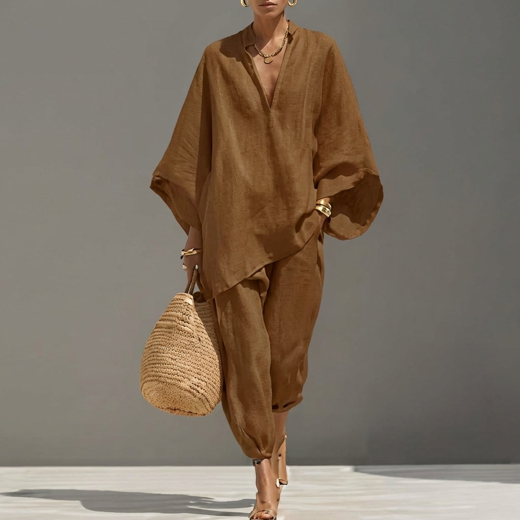 Miriam | Light Two-Piece Summer Set
