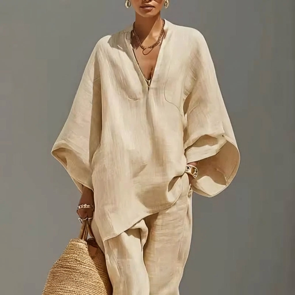 Miriam | Light Two-Piece Summer Set