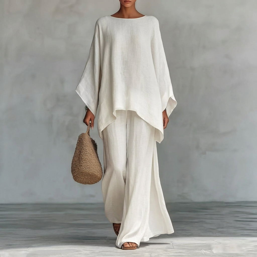 Leah | Long-Sleeve Two-Piece Set
