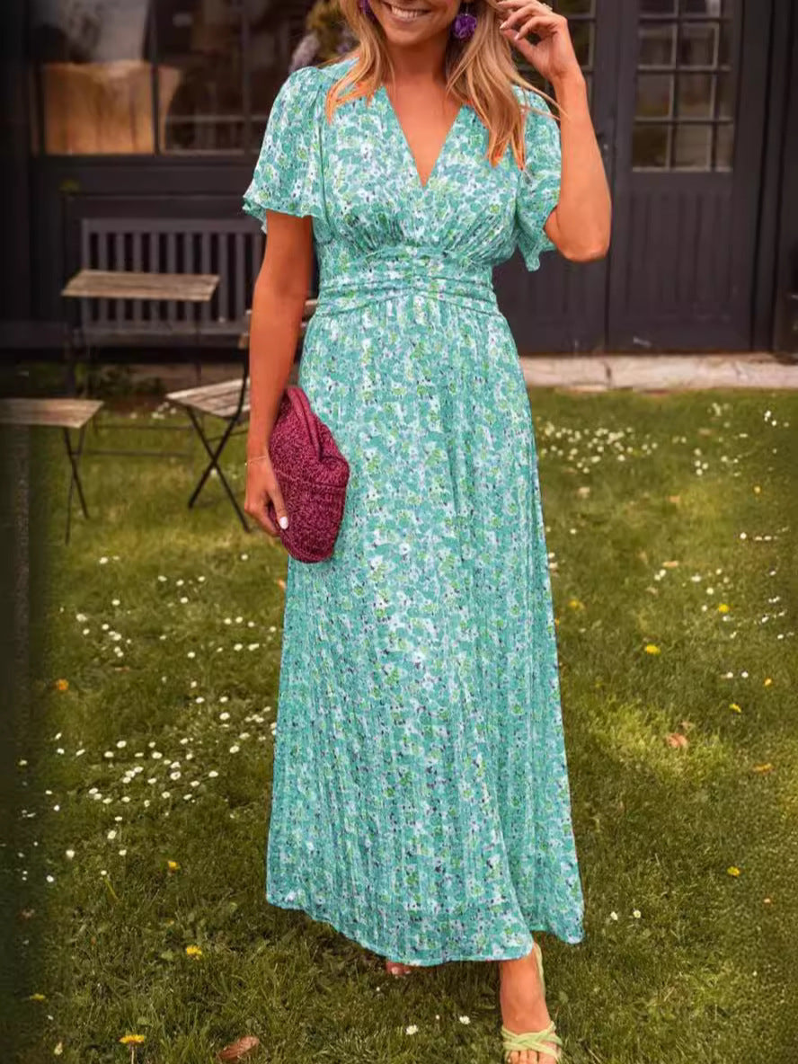Teresa | Long Floral Dress