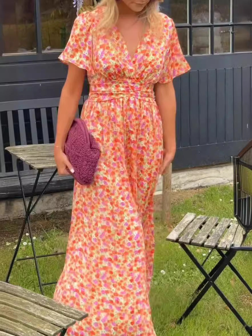 Teresa | Long Floral Dress