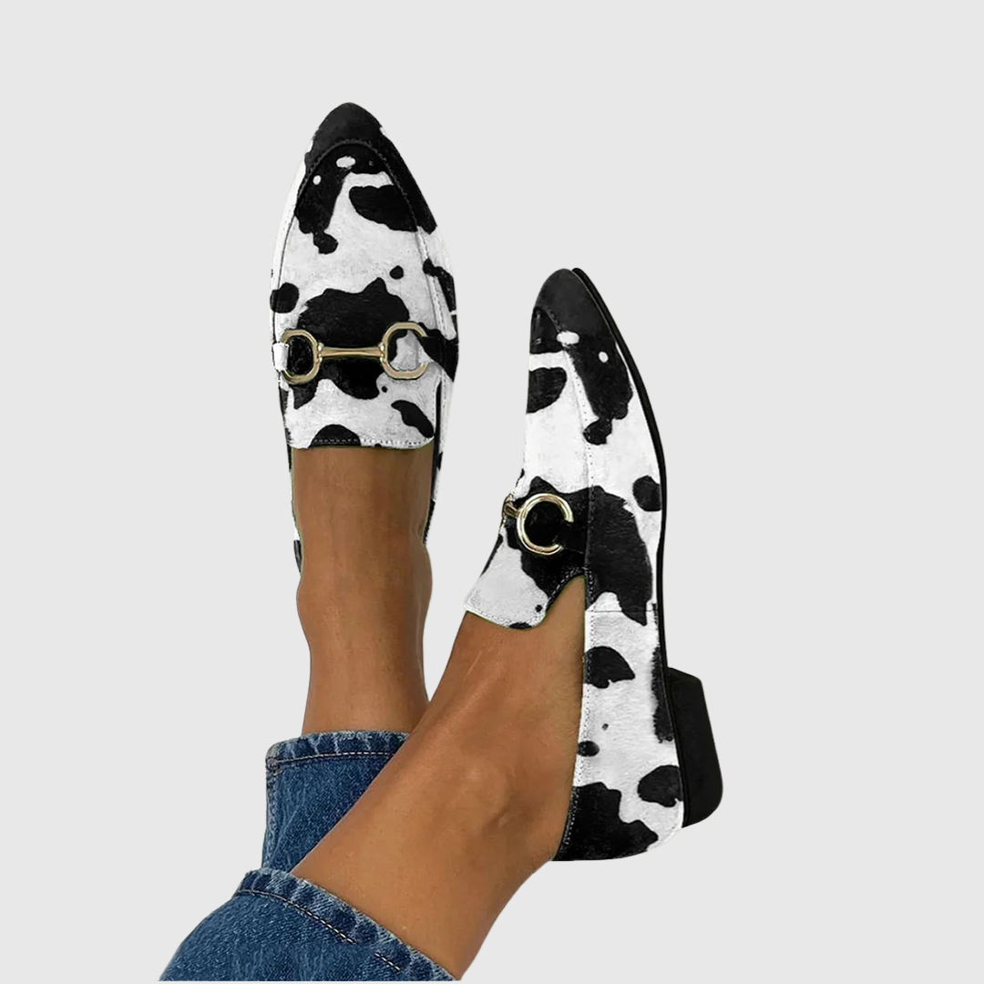 Renee | Loafers with Decorative Buckle
