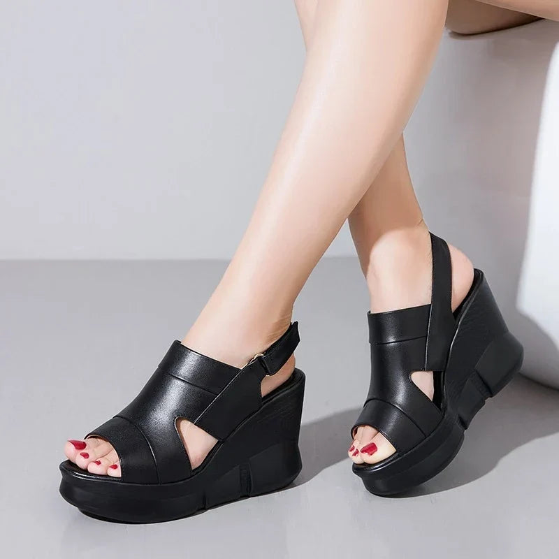 Presley | Slingback Platforms