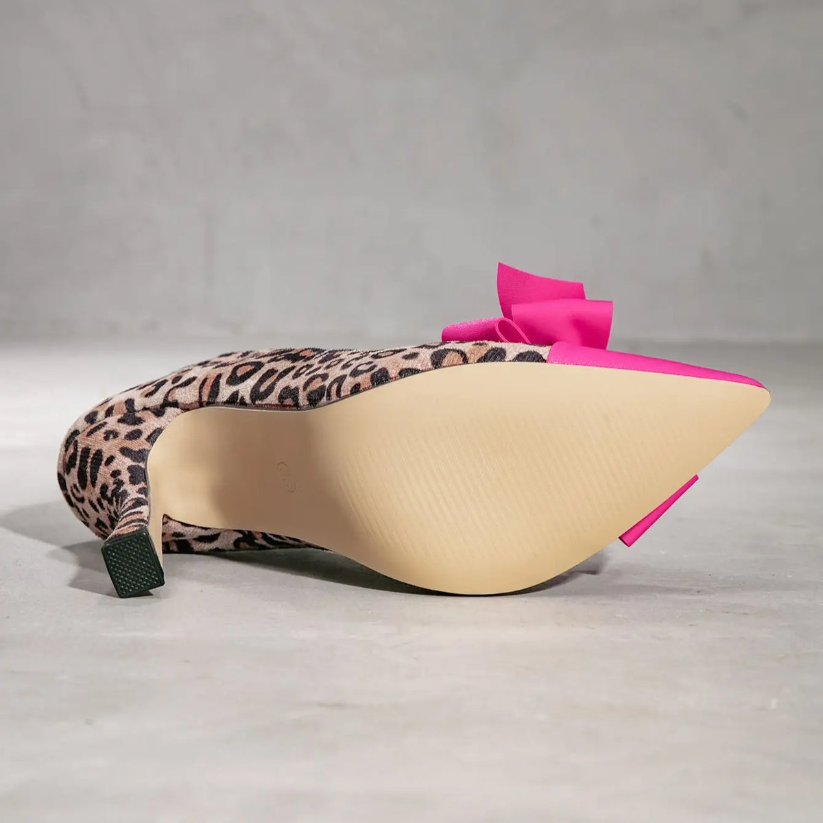 Gianna | Leopard Print Bow Heels