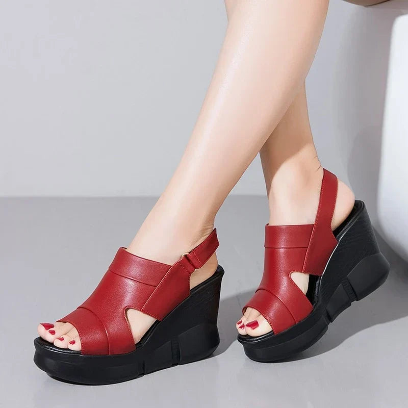 Presley | Slingback Platforms