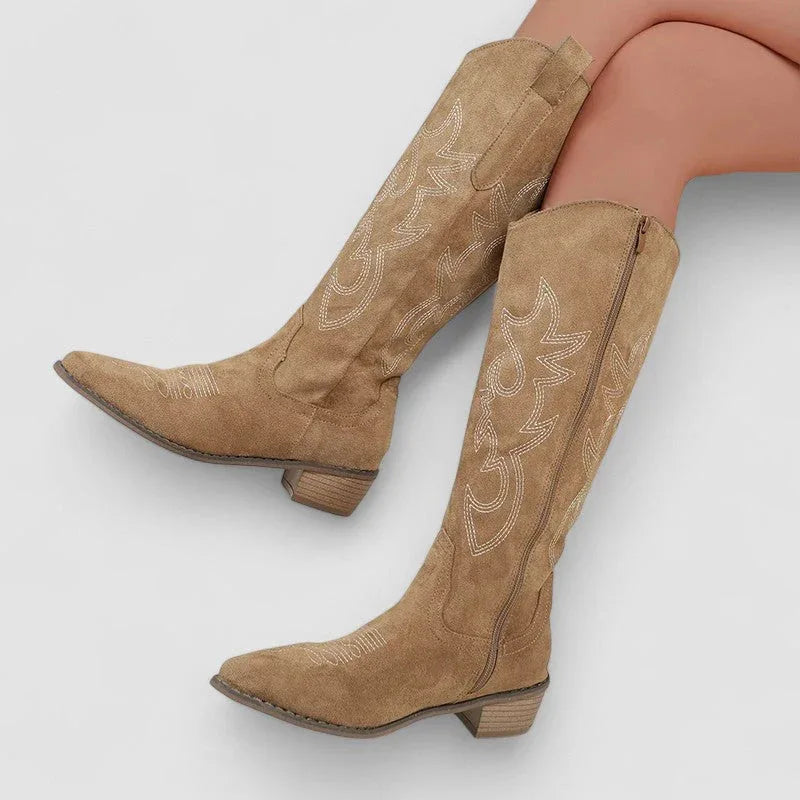 Clara | Orthopedic Western Ankle Boots