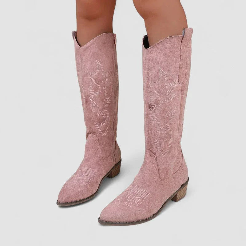 Clara | Orthopedic Western Ankle Boots