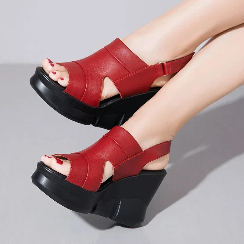 Presley | Slingback Platforms