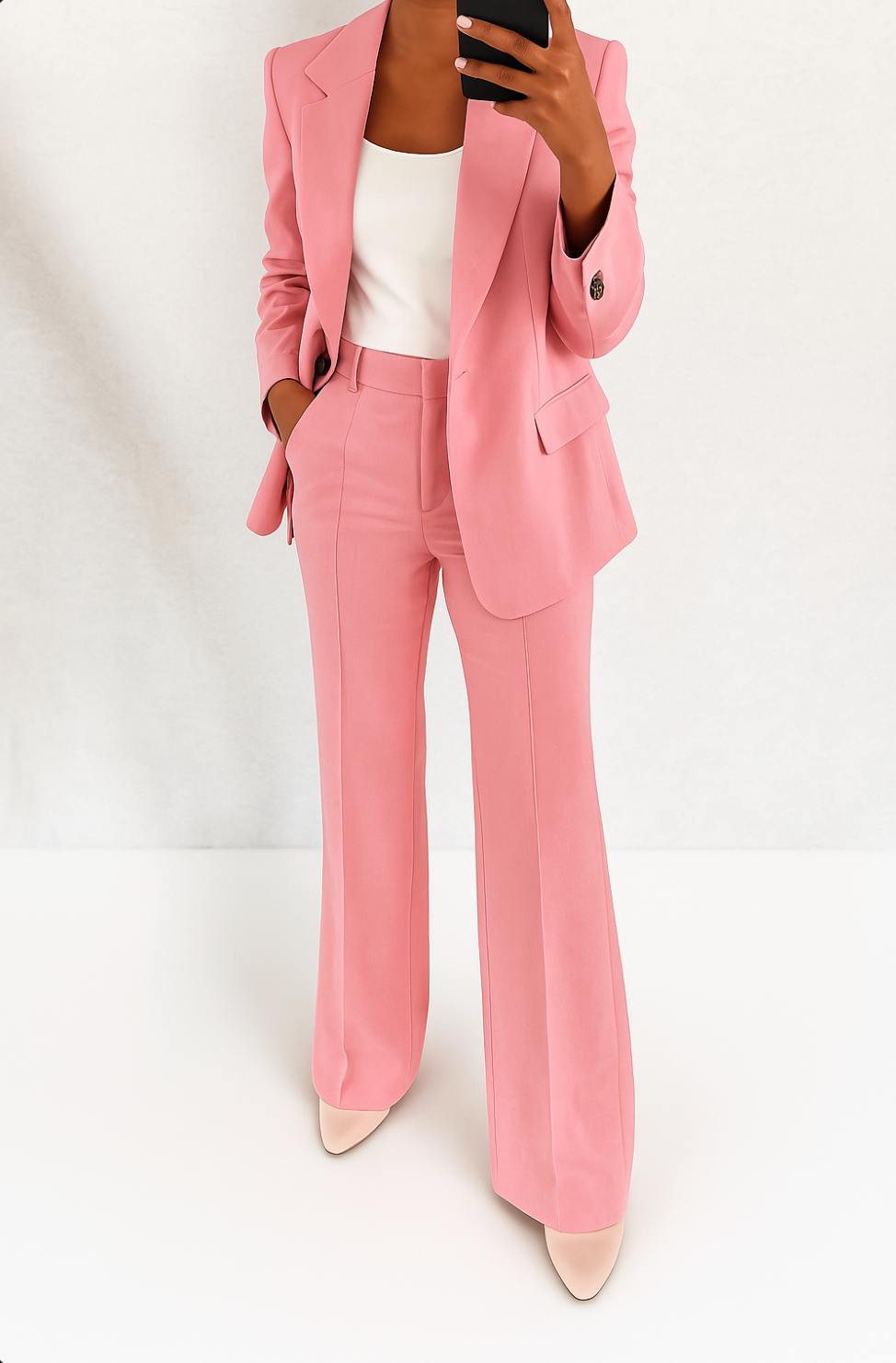 Amara | Classic Pantsuit Set