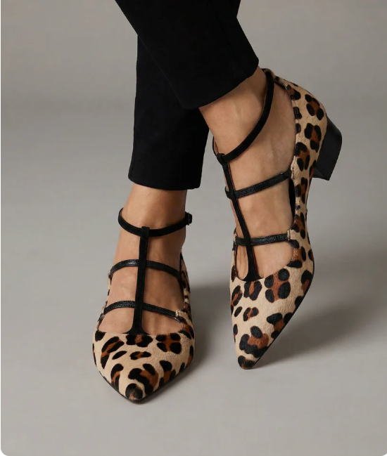 Celia | Animal Print Heels