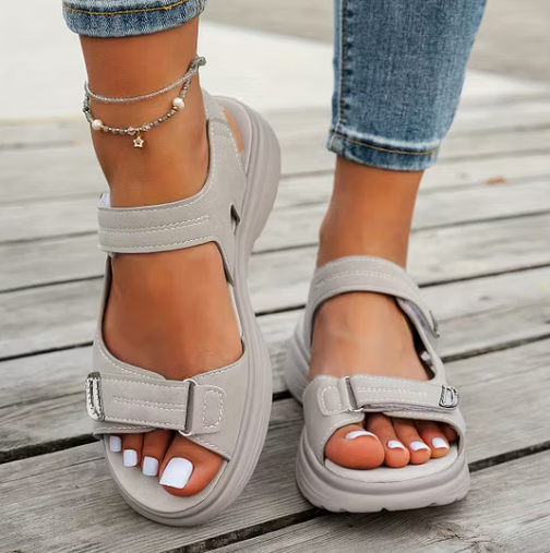 Teresa | Everyday Hook-and-Loop Sandals