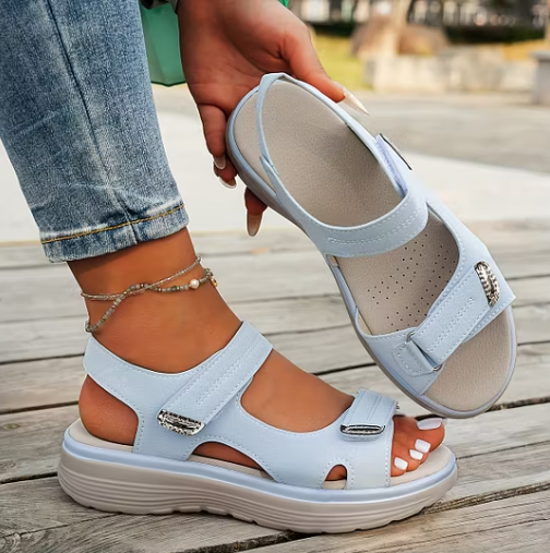 Teresa | Everyday Hook-and-Loop Sandals