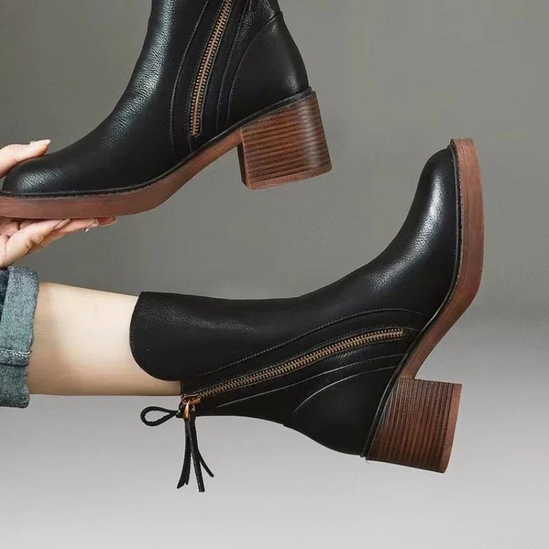 Selene | Heeled Ankle Boots